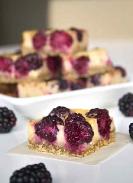 3. Sundere Lemon Blackberry Bars