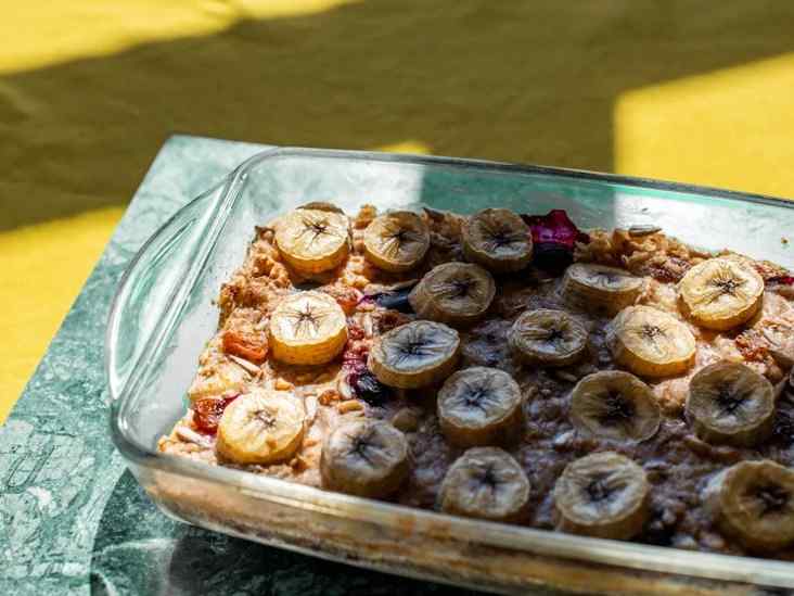 paistettua kaurapuuroa pannulla