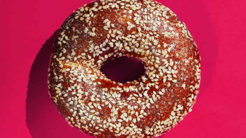 sesamfrø bagel